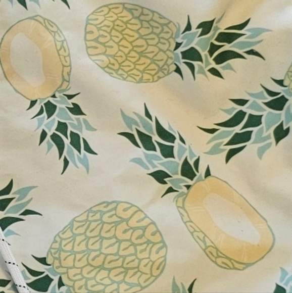 Men's Boca Classics Swim Pineapple Print Swim Trunks Shorts Medium - Picture 4 of 5